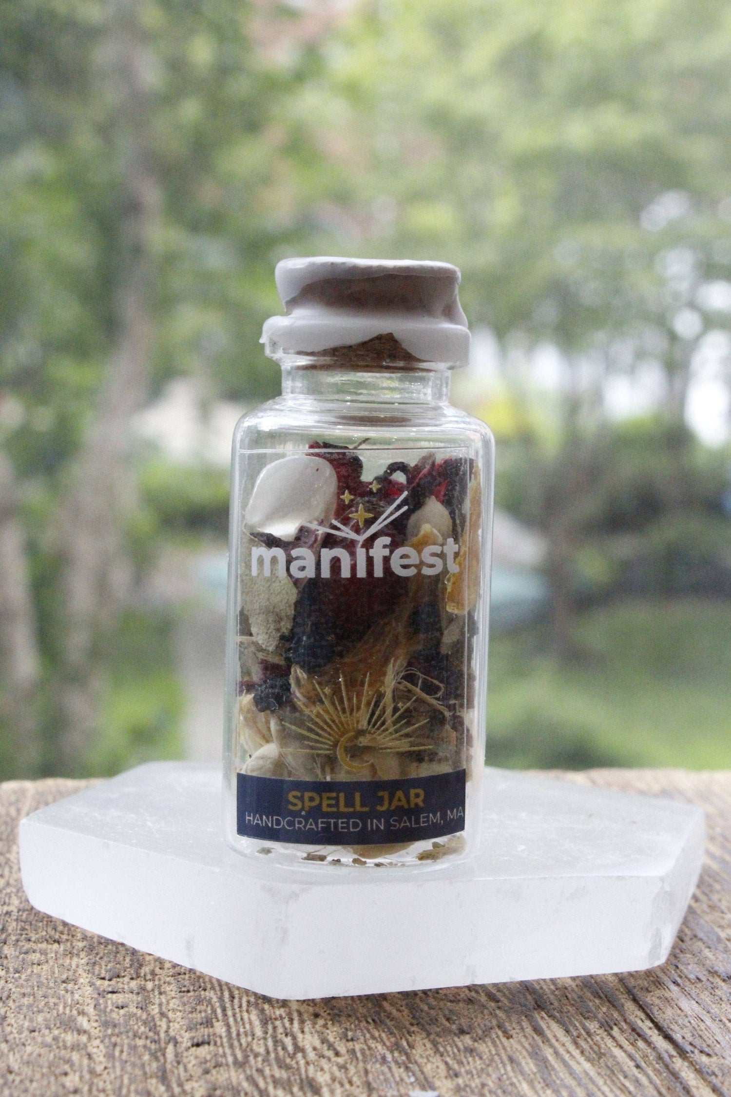 Handcrafted Spell Jars: Manifest-0